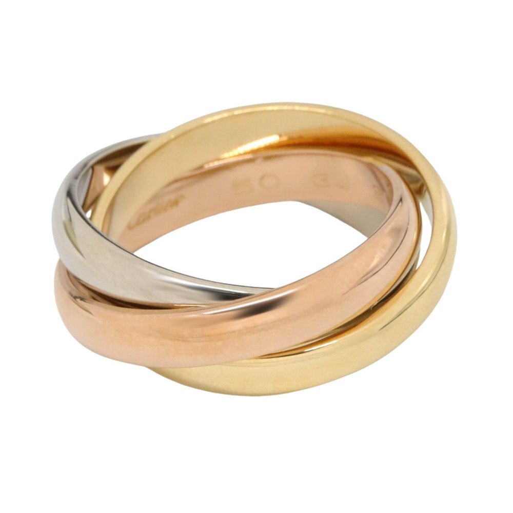 CARTIER 18k Yellow Gold Trinity Ring - Picture 2 of 7